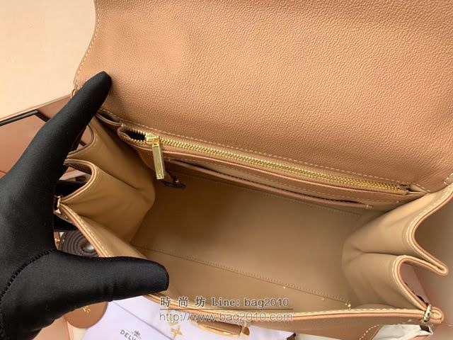 DELVAUX女包 德爾沃比利時單肩包 純手工蜜蠟縫線 德爾沃女手提包 女手拎包 DF0028手縫 Delvaux斜挎包  fcs1398